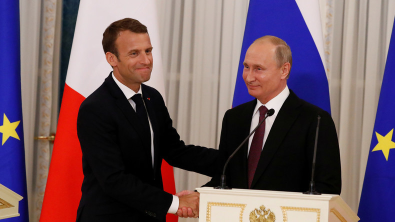 Au Forum de Saint-Pétersbourg, Macron et Poutine célèbrent un «nouveau partenariat»