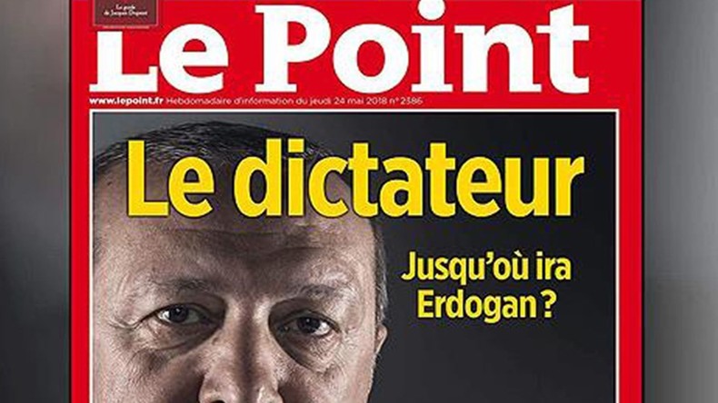 Des pro-Erdogan font retirer d'un kiosque la une du Point qualifiant le président de «dictateur»