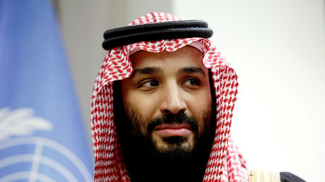 Le prince héritier saoudien Mohamed ben Salmane au siège des Nations unies à New York le 27 mars 2018