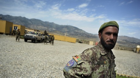 Un soldat afghan dans la base de Narizah, dans la province de Khost, en août 2012 (image d'illustration)