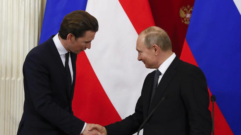 Poutine à Vienne : pourfendeur des sanctions, l'Autriche favorable à une coopération avec Moscou