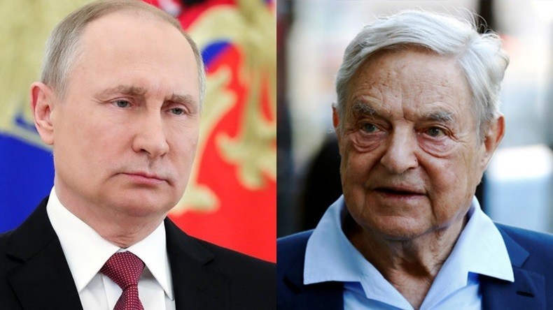 «Usines à trolls» russes ? Poutine renvoie Washington à ses liens hypothétiques avec Soros