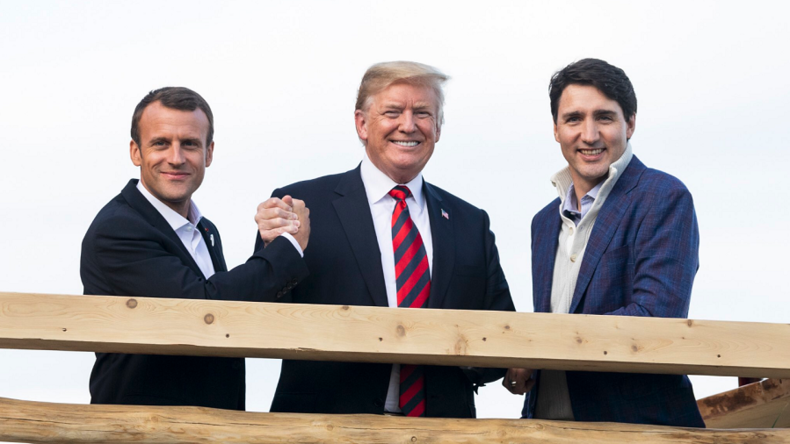 Trump tweet ses propres photos du G7 et s'en prend à la partialité des «médias fake news»