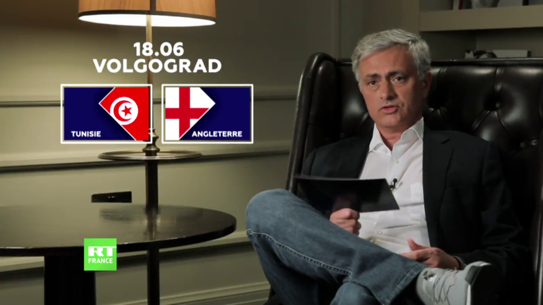 Découvrez le pronostic de José Mourinho pour le match Tunisie-Angleterre (VIDEO)