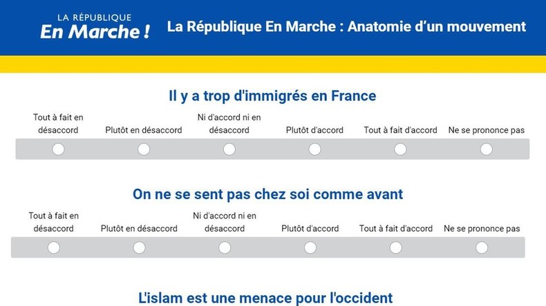 «L’islam est une menace pour l’Occident» : l'enquête de Terra Nova chez LREM fait polémique