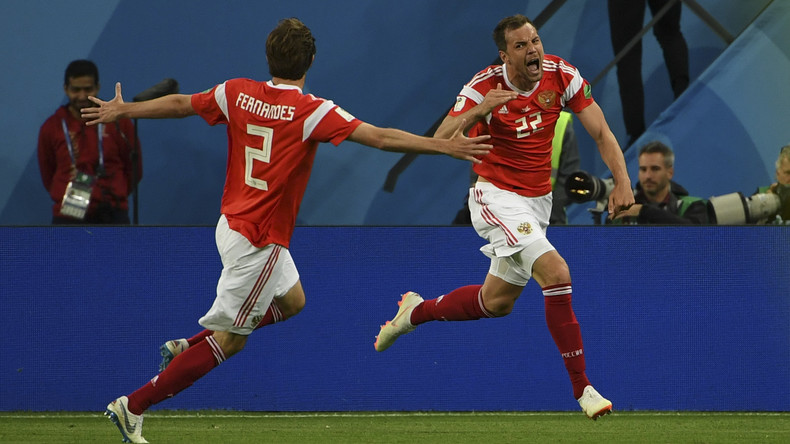 La Russie s'impose 3-1 face à l'Egypte et fait un grand pas vers les huitièmes de finale