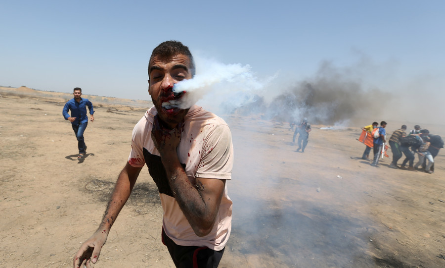 Gaza : quatre Palestiniens tués, 500 blessés et des images choquantes d'une journée meurtrière