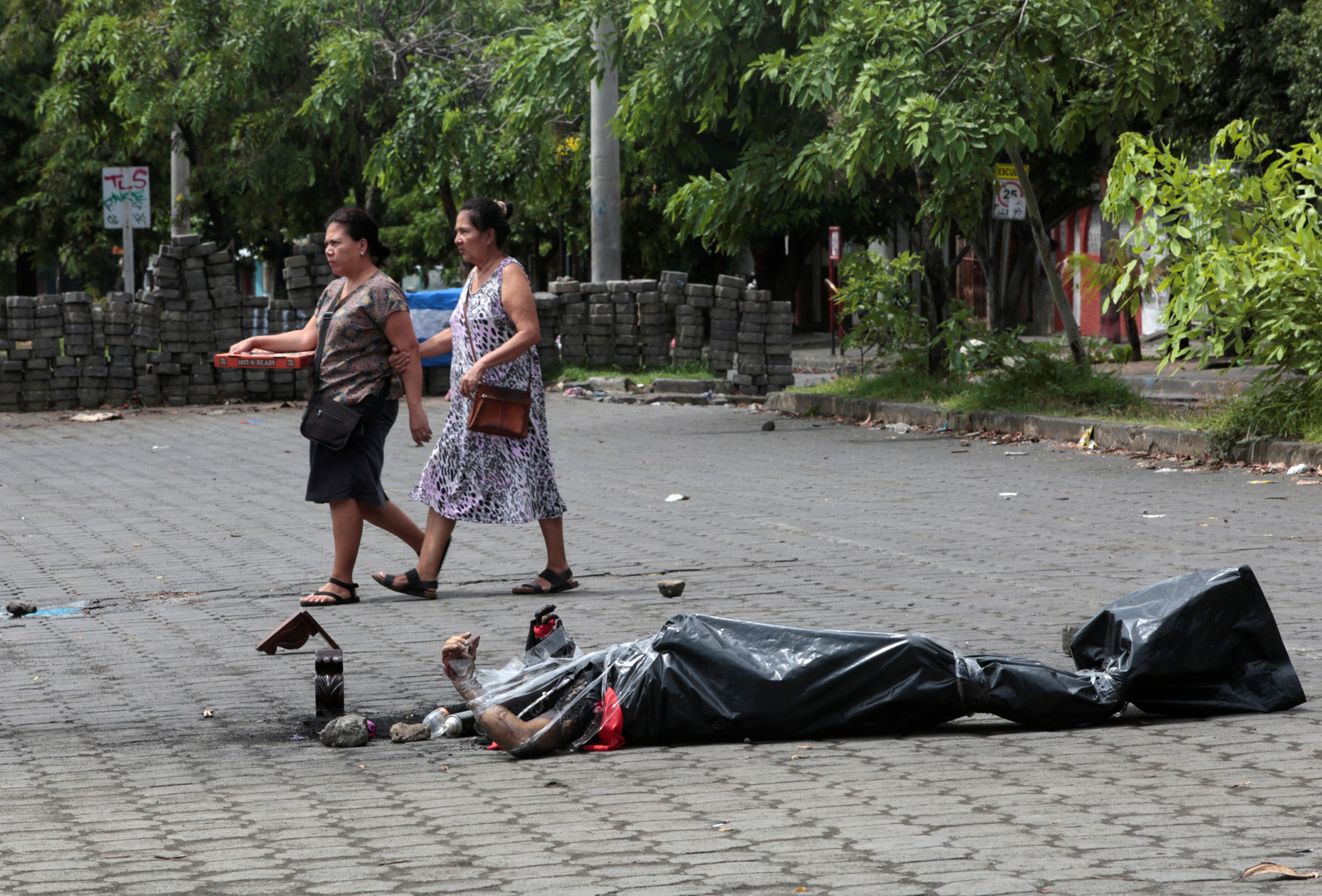 Nicaragua : des manifestants pas si pacifistes... (DECRYPTAGE)