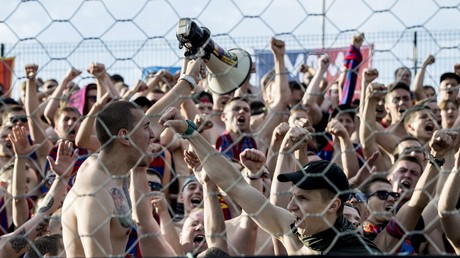 Image d'illustration : supporters du CSKA Moscou en août 2017