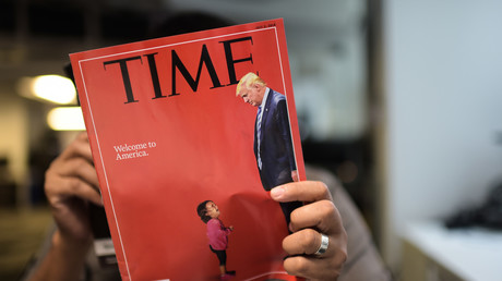 La couverture du Time daté du 2 juillet 2018