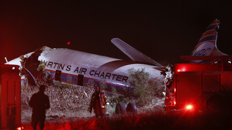Afrique de Sud : un crash d'avion filmé de l'intérieur par un passager (VIDEO)