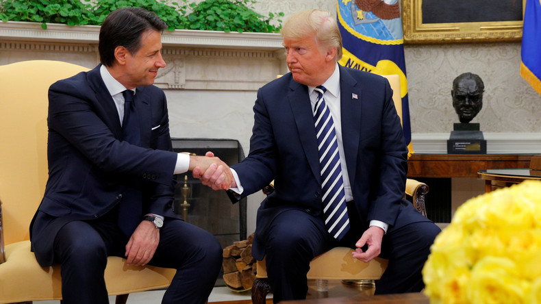 Immigration, Libye et sanctions antirusses au cœur de la rencontre entre Trump et Conte