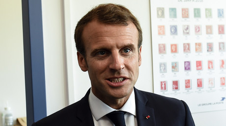 Image d'illustration : Emmanuel Macron, le 19 juillet 2018