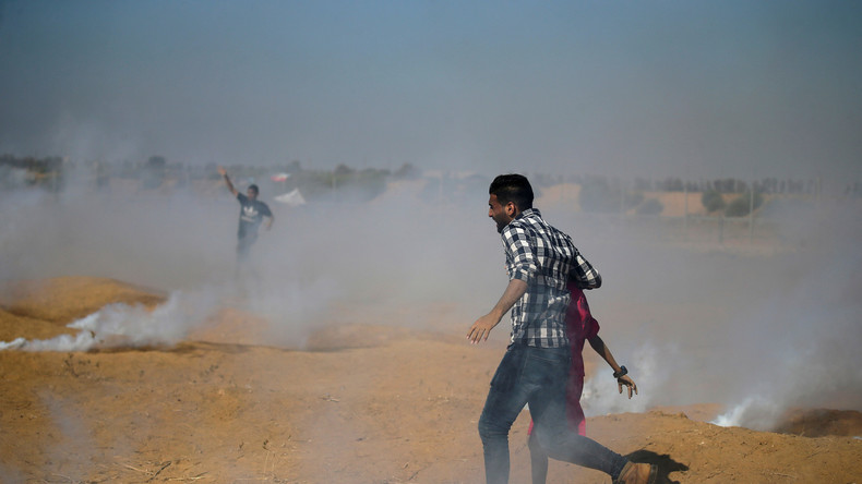 Gaza : au moins deux morts et plus de 270 blessés lors de la Grande marche du retour (VIDEO)