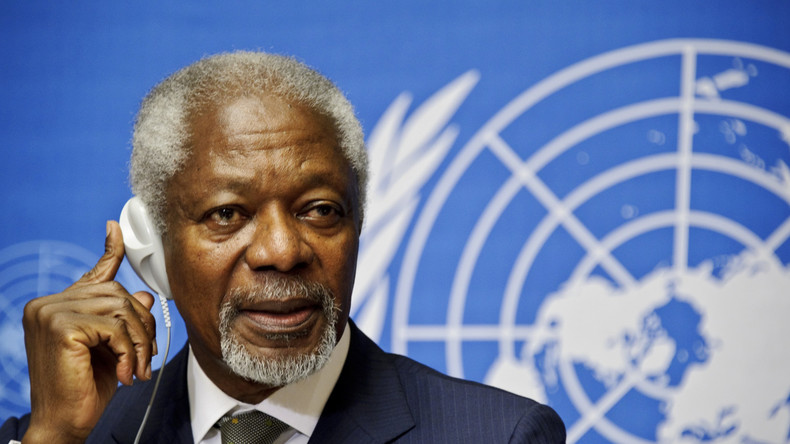 L'ancien secrétaire général de l'ONU Kofi Annan est mort