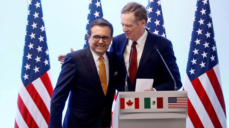 Trump annonce un accord bilatéral avec le Mexique en marge de la renégociation de l'Aléna