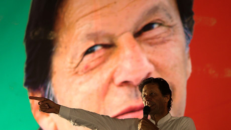 Imran Khan, Premier ministre pakistanais, illustration.