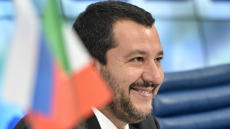 Matteo Salvini le 16 juillet 2018 à Moscou (image d'illustration).