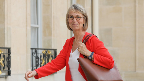 Françoise Nyssen, ministre de la Culture, à l'entrée du Palais de l'Elysée, le 31 mai 2018 (image d'illustration).