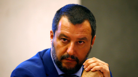 Le ministre de l'Intérieur italien Matteo Salvini, en juin 2018 (image d'illustration).