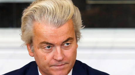 Le fondateur du Parti pour la liberté (PVV) Geert Wilders, en mars 2017 (image d'illustration).
