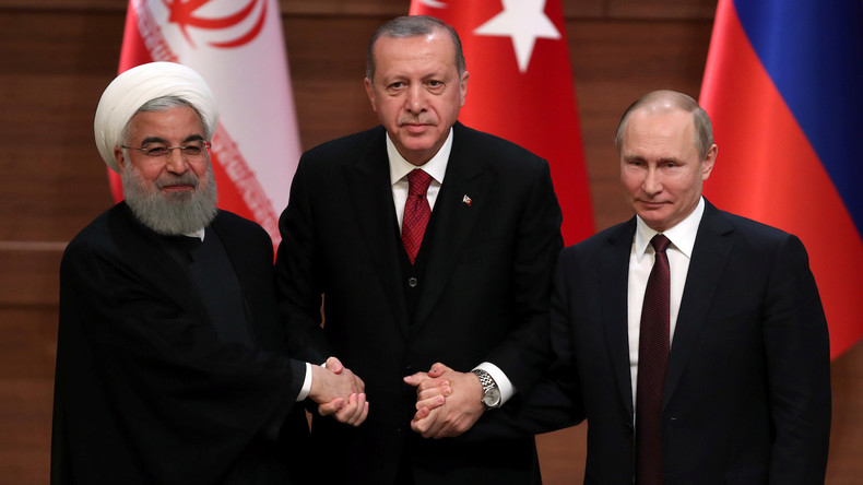 Processus de paix en Syrie : Poutine, Rohani et Erdogan se réunissent à Téhéran