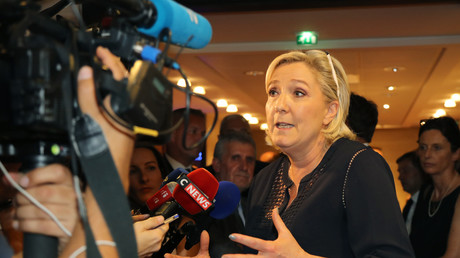 Marine Le Pen en juillet 2017.