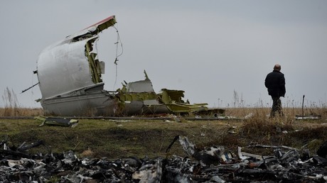 Des experts néerlandais sur le site du crash du vol MH17 en 2014 (image d'illustration).