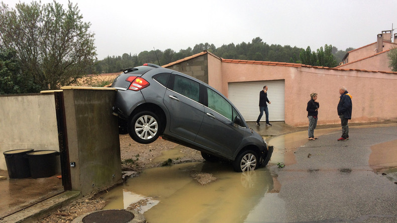 Des inondations dans l'Aude font au moins 11 morts (IMAGES)