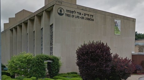 La Synagogue «arbre de vie» à Pittsburgh, en Pennsylvanie. 