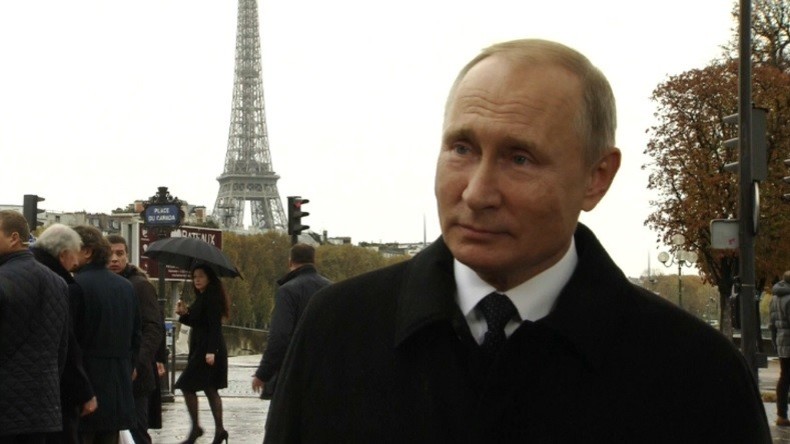 Vladimir Poutine répond en exclusivité aux questions de RT France (VIDEO)