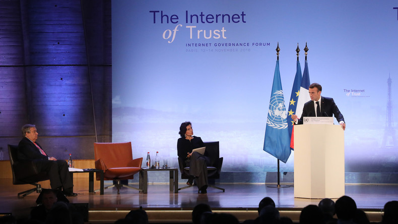 Sauver l'«internet libre» ? Macron annonce que Facebook acceptera des «régulateurs français»