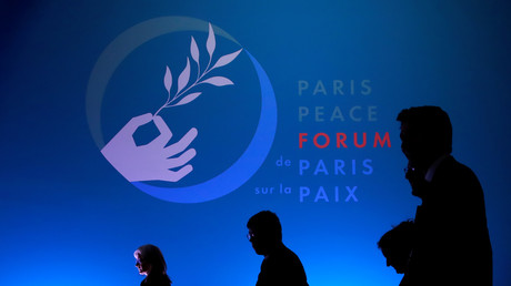 Le Forum pour la paix, le 11 novembre 2018.