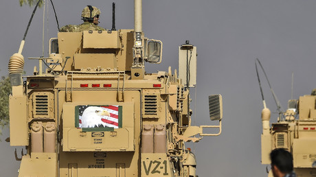 Un véhicule des forces armées américaines près de Mossoul en Irak, en octobre 2016 (image d’illustration).
