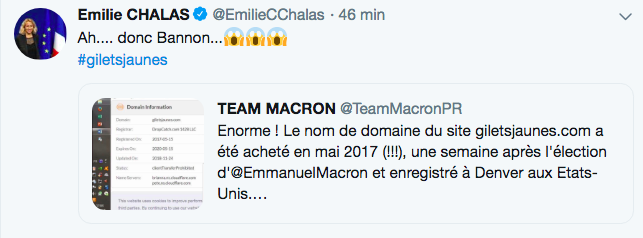 Des députés LREM propagent une fake news complotiste sur les Gilets jaunes