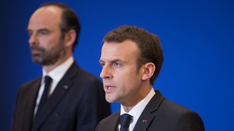 Emmanuel Macron et Edouard Philippe.