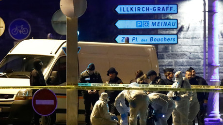 Les enquêteurs sur les lieux de l'attentat de Strasbourg (image d'illustration).