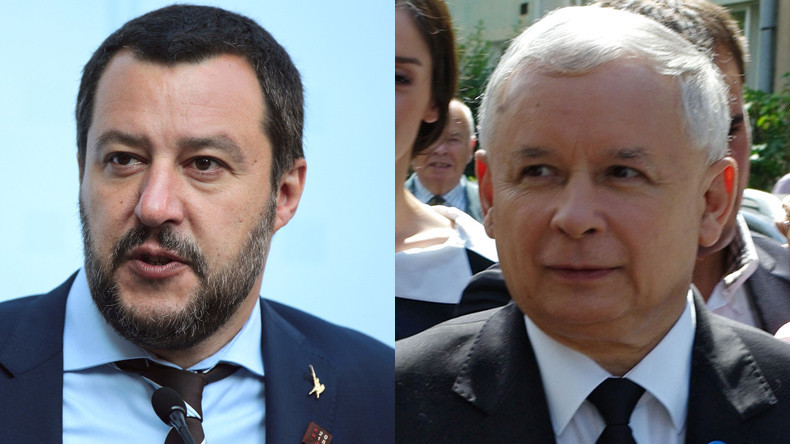 Salvini en Pologne : «Il est temps de remplacer l'axe franco-allemand par un axe italo-polonais»