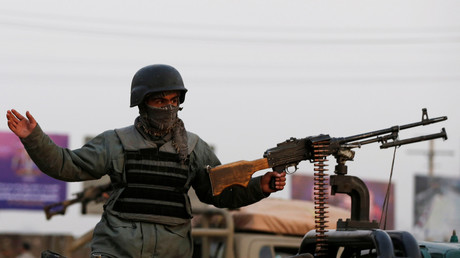Un membre des forces de sécurité afghanes sur le site d'un attentat à Kaboul le 24 décembre 2018 (image d'illustration).