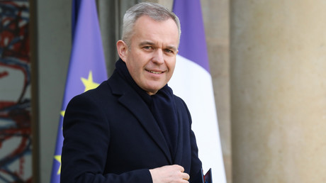 François de Rugy sortant de l'Elysée le 30 janvier 2019.