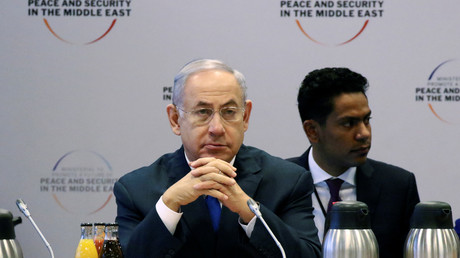 Le Premier ministre israélien Benjamin Netanyahou à la conférence sur le Moyen Orient de Varsovie, en Pologne .