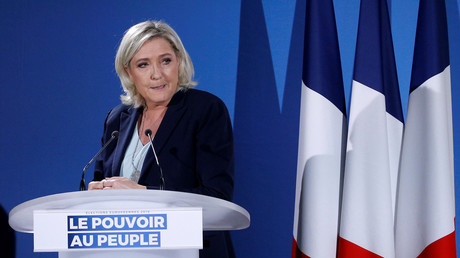 Marine Le Pen à Saint-Paul-du-Bois, le 17 février 2019 (image d'illustration).