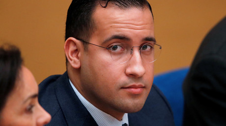 Alexandre Benalla, lors de son audition au Sénat le 21 janvier 2019 (image d'illustration).