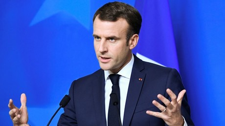 Emmanuel Macron lors d'une conférence à l'issue un sommet européen à Bruxelles, le 14 décembre 2018 (image d’illustration).