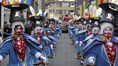 Un cortège du Carnaval d'Alost, en 2014 (image d'illustration).