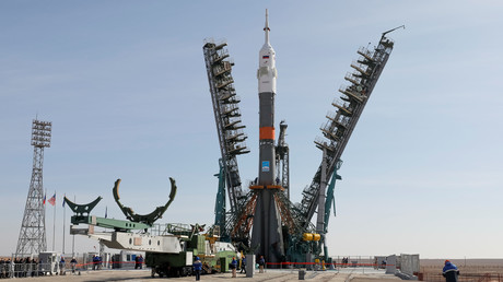 La fusée Soyouz MS-12 (image d'illustration).