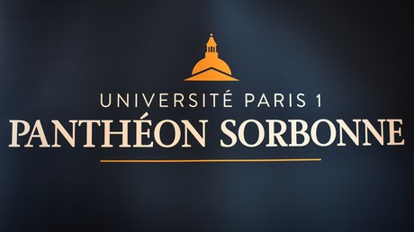 Le logo de l'Université Paris I Panthéon-Sorbonne (image d'illustration).