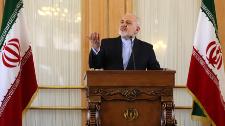 Le ministre iranien des Affaires étrangères, Mohammad Javad Zarif, lors d'une conférence de presse à Téhéran le 13 février 2019 (image d'illustration). 