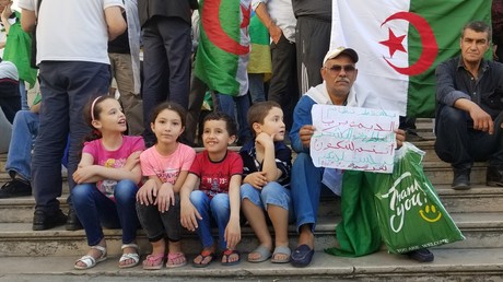 Manifestation contre le pouvoir en place à Alger, le 10 mai 2019 (image d'illustration).