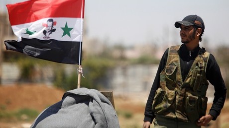 Un soldat de l'armée syrienne à Deraa, le 10 juillet 2018 (image d'illustration).